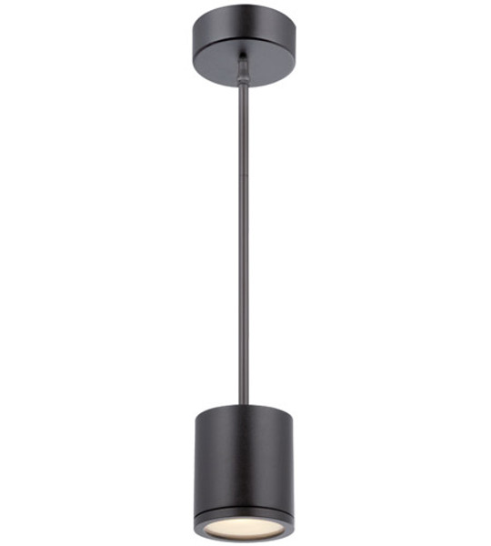 Tube Pendant 16W Black