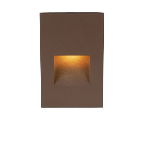 Led Step Larget-277V Rectangular Scoop Bronze