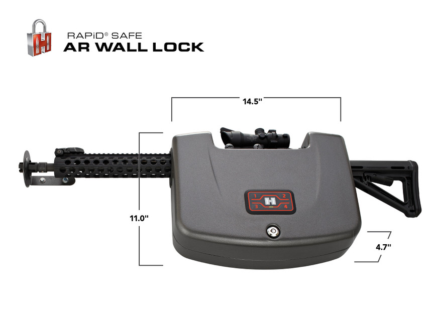 HORNADY RAPID SAFE AR WALL LOCK RFID