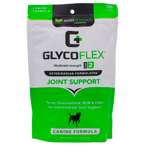 Vetri-Science Laboratories Glyco-Flex II Bite-Sized Chews 120 Chewables
