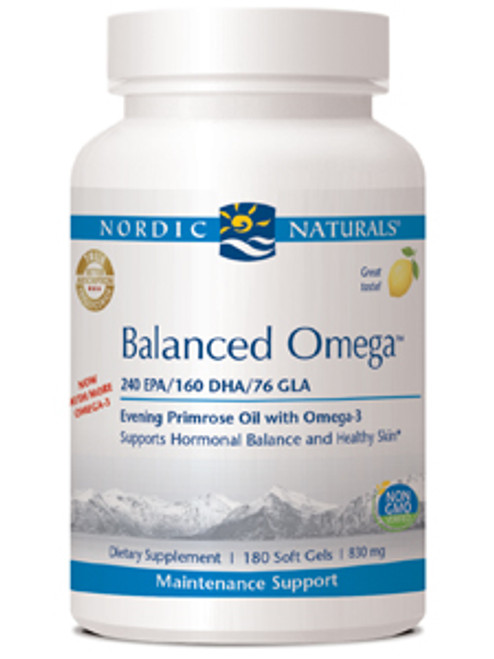 Balanced Omega Combination 180 gels Nordic Naturals