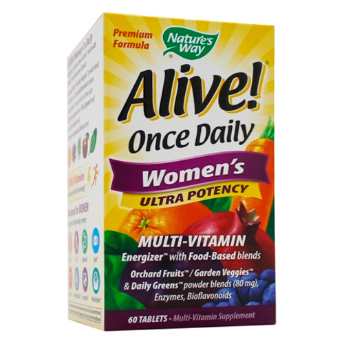 Nature's Way Alive! Once Daily Womens Multi (Ultra Potency) 60 Tablets