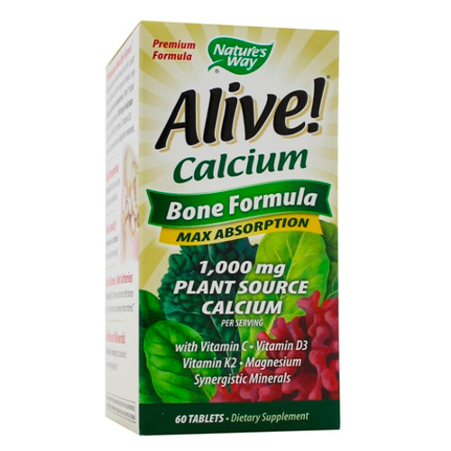 Nature's Way Alive! Calcium 60 Tablets