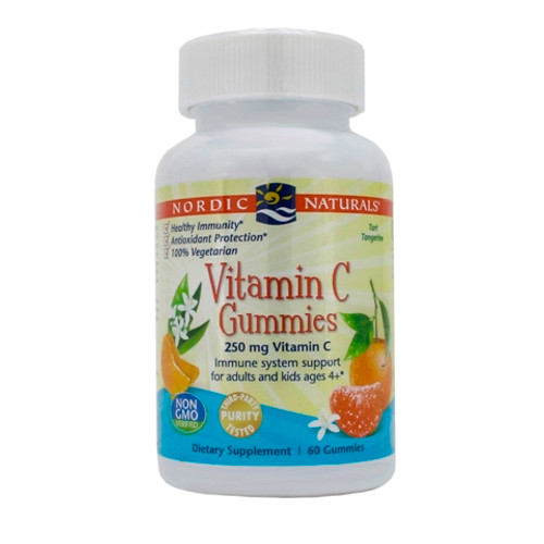 Nordic Naturals Vitamin C Gummies 60 Gummies