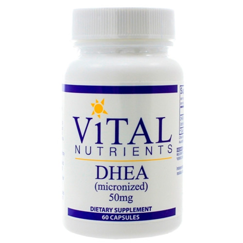 Vital Nutrients DHEA 50mg 60 Capsules