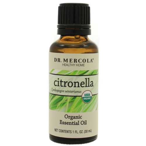 Dr. Mercola Premium Products Organic Citronella Essential Oil 1 Ounce