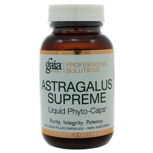 Gaia Herbs/Professional Solutions Astragalus Supreme Capsules 60 Capsules