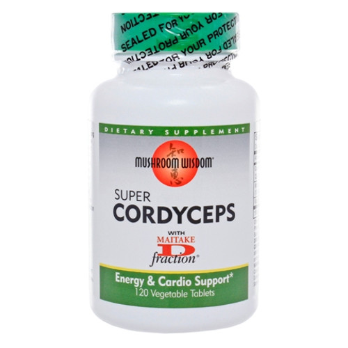 Mushroom Wisdom Super Cordyceps 120 Tablets