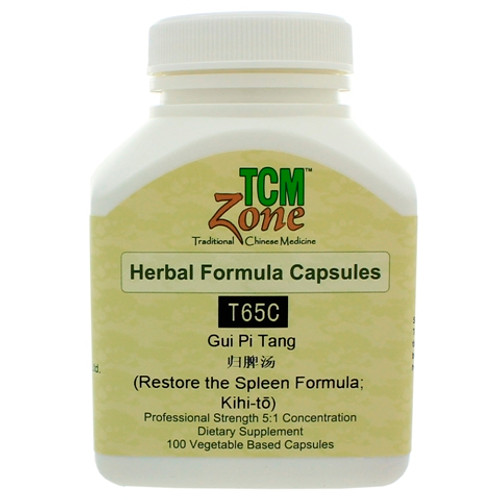 TCM Zone Restore the Spleen Formula (T-65) 100 Capsules