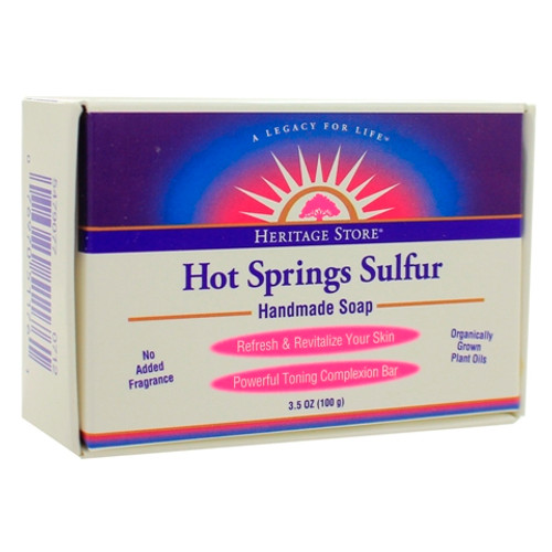 Heritage Hot Springs Sulfur Soap 3.5 Ounces