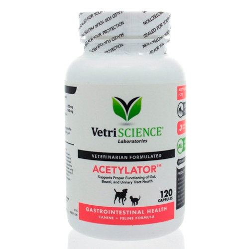 Vetri-Science Laboratories Acetylator 120 Capsules