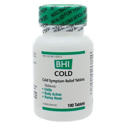 BHI Homeopathics/Medinatura BHI Cold 100 Tablets