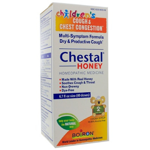 Boiron Homeopathics Childrens Chestal Honey Cold & Chest Congestion 6.7 Ounces