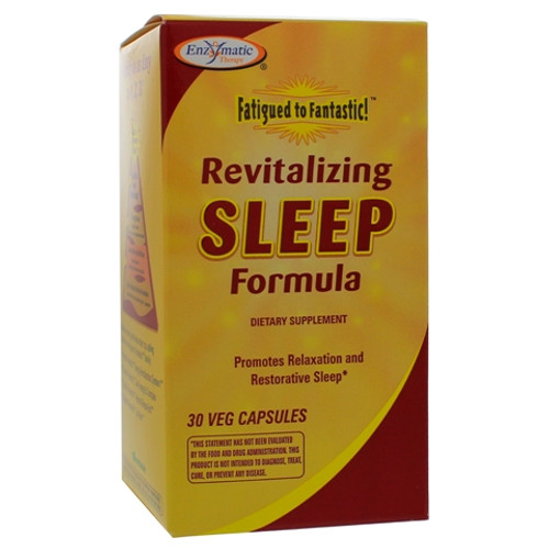 Enzymatic Therapy Revitalizing Sleep Formula (Fatigued to Fantastic) 90 Capsules