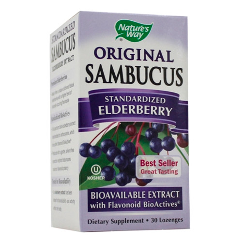 Nature's Way Sambucus Original Lozenges 30 Lozenges