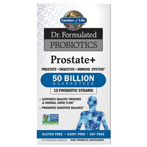 Garden of Life Dr. Formulated PROBIOTICS Prostate+ 60 Capsules
