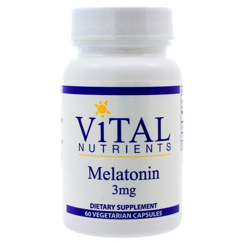 Vital Nutrients Melatonin 3mg 60 Capsules