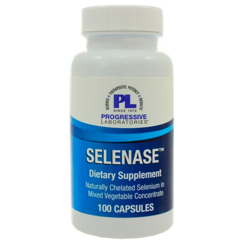 Progressive Labs Selenase 100mcg 100 Capsules