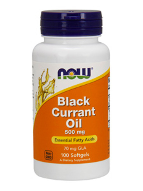 Black Currant Oil 500 mg 100 softgels NOW