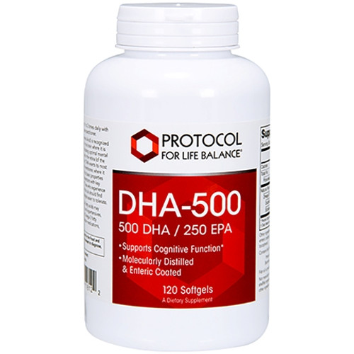 Protocol for Life Balance DHA-500 120 Softgels