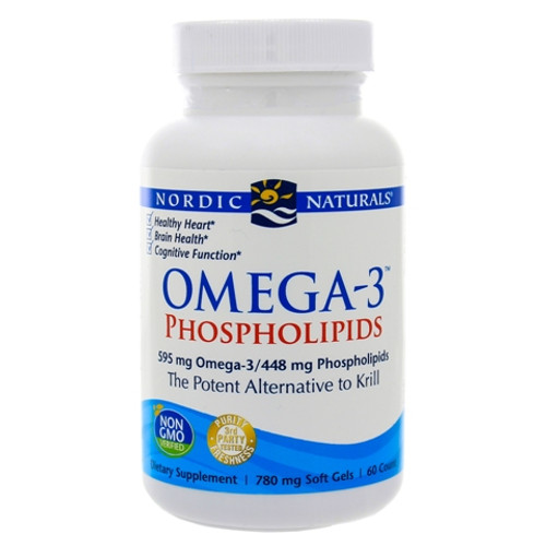 Nordic Naturals Omega 3 Phospholipids 60 Softgels