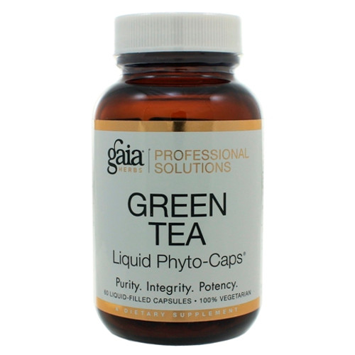 Gaia Herbs/Professional Solutions Green Tea Capsules 60 Capsules