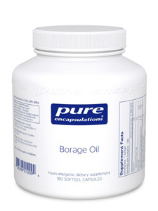 Borage Oil 180 gels Pure Encapsulations