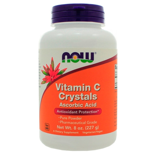 NOW Foods Vitamin C Crystals 8 Ounces