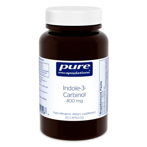 Pure Encapsulations Indole-3-Carbinol 400mg 60 Capsules