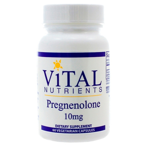 Vital Nutrients Pregnenolone 10mg 60 Capsules
