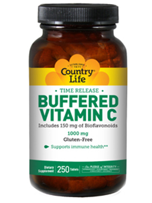 Buffered Vitamin C 1000 mg 250 tabs Country Life