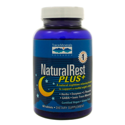 Trace Minerals Research NaturalRest Plus 60 Tablets