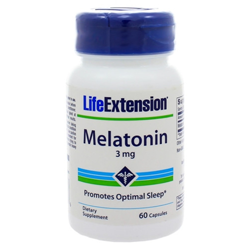 Life Extension Melatonin 3mg 60 Capsules