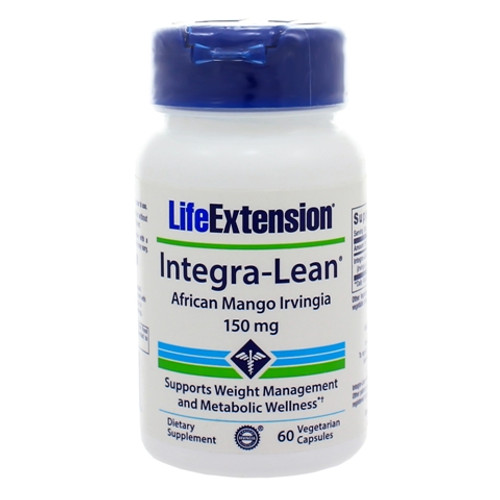 Life Extension Integra-Lean (Western African Mango) 150mg 60 Capsules