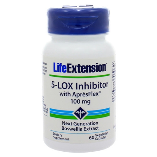 Life Extension 5-LOX Inhibitor with ApresFlex 100mg 60 Capsules