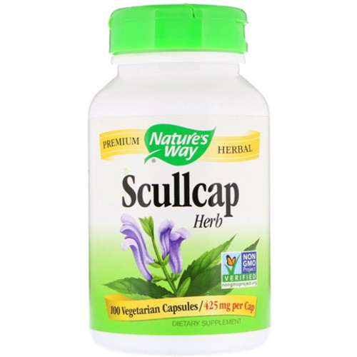 Nature's Way Scullcap Herb 100 Capsules