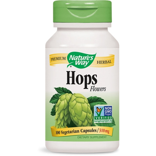 Nature's Way Hops Flowers 100 Capsules