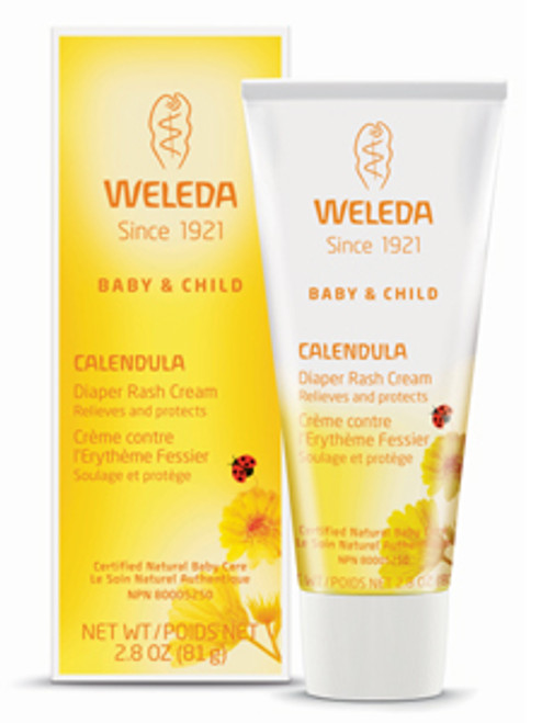 Calendula Diaper Rash Cream  2.8 oz Weleda Body Care