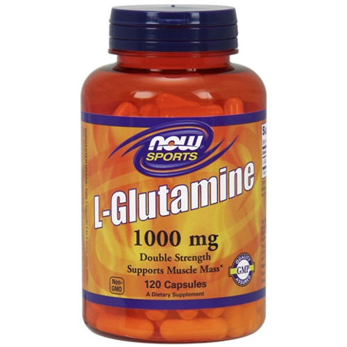 NOW Sports L-Glutamine 1000mg 120 Capsules