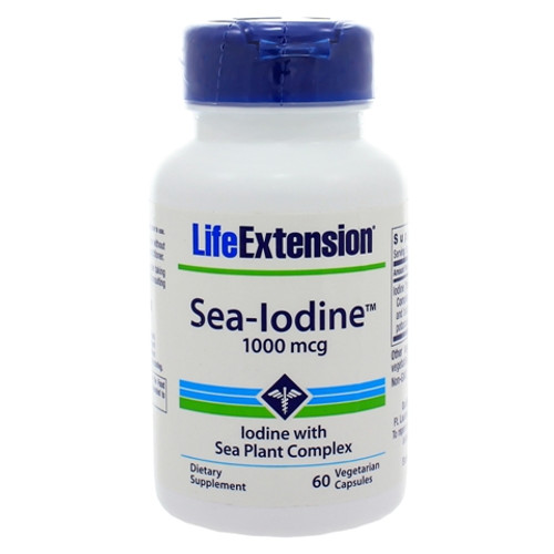 Life Extension Sea Iodine 1000mcg 60 Capsules