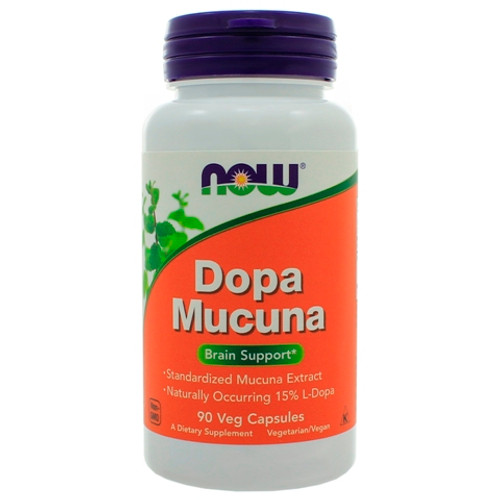 NOW Foods Dopa Mucuna 90 Capsules