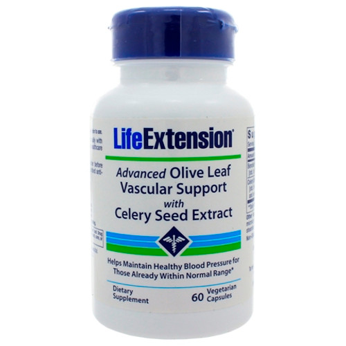 Life Extension Advanced Olive Leaf Vascular Support 60 Capsules