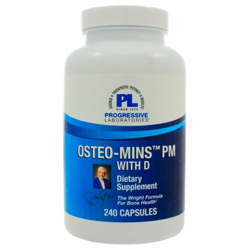 Progressive Labs Osteo-Mins PM with D 240 Capsules