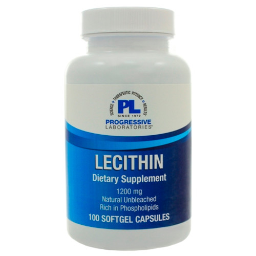 Progressive Labs Lecithin 1200mg 100 Softgels