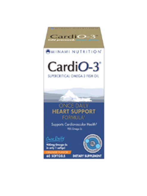 CardiO-3®  Orange Flavor 60 gels Garden of Life