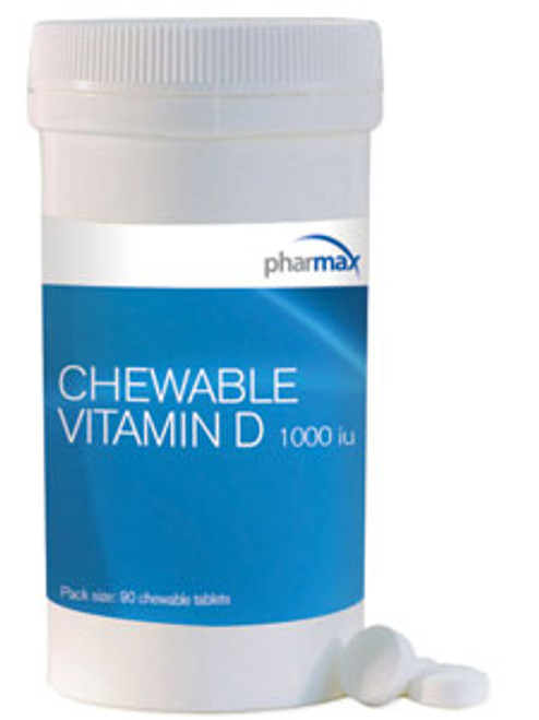 Chewable Vitamin D 1000 IU 90 tabs Pharmax