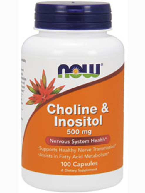 Choline & Inositol 500 mg 100 caps NOW