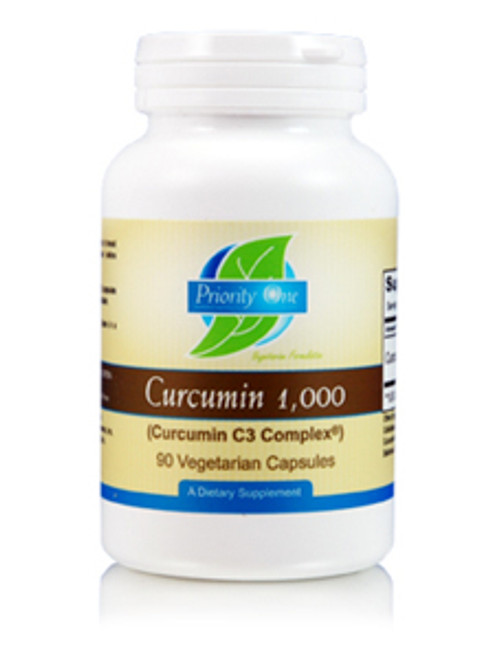 Curcumin 1000 mg 90 vegcaps Priority One Vitamins