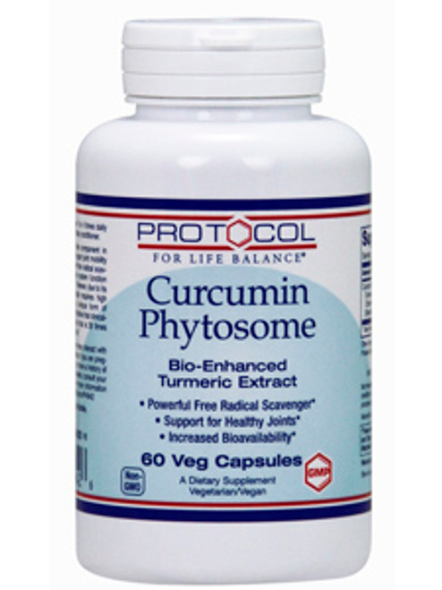 Curcumin Phytosome 60 vegcaps Protocol For Life Balance