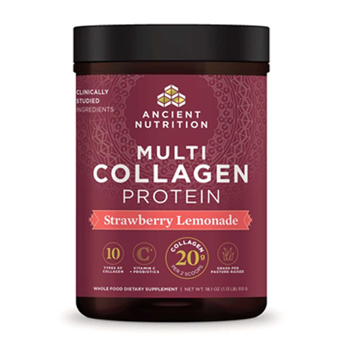 Ancient Nutrition Multi Collagen Protein - Strawberry Lemonade